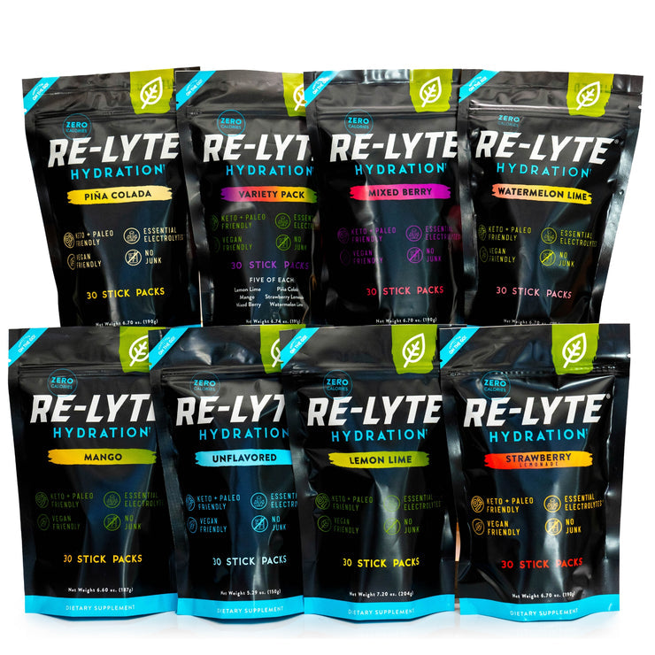 Re-Lyte Hydration Electrolyte Powder 30 Count Stick Packs